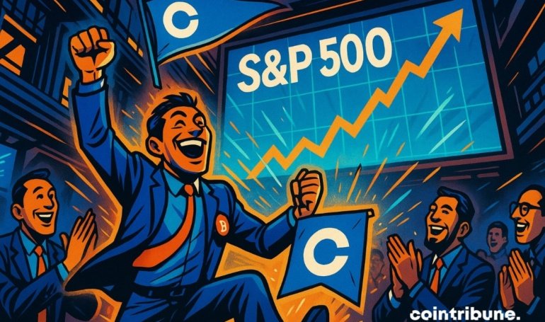 A Historic First: Coinbase Joins The S&P 500