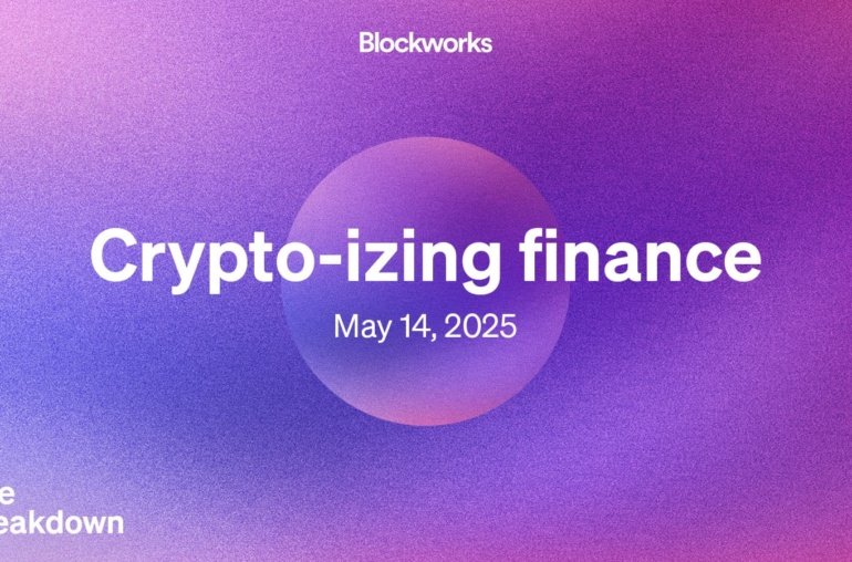 A new look, and the crypto-ization of finance