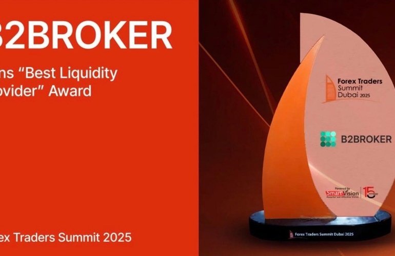 B2Broker Receives “Best Liquidity Provider” Award at Forex Traders Summit Dubai 2025