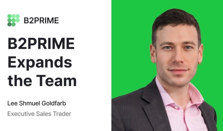 B2PRIME Strengthens Institutional Team’s Growth with Appointment of Lee Shmuel Goldfarb