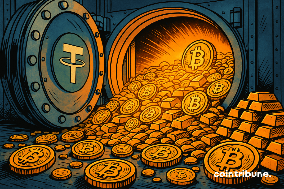 Bitcoin And Gold : Tether’s New Reserve Model