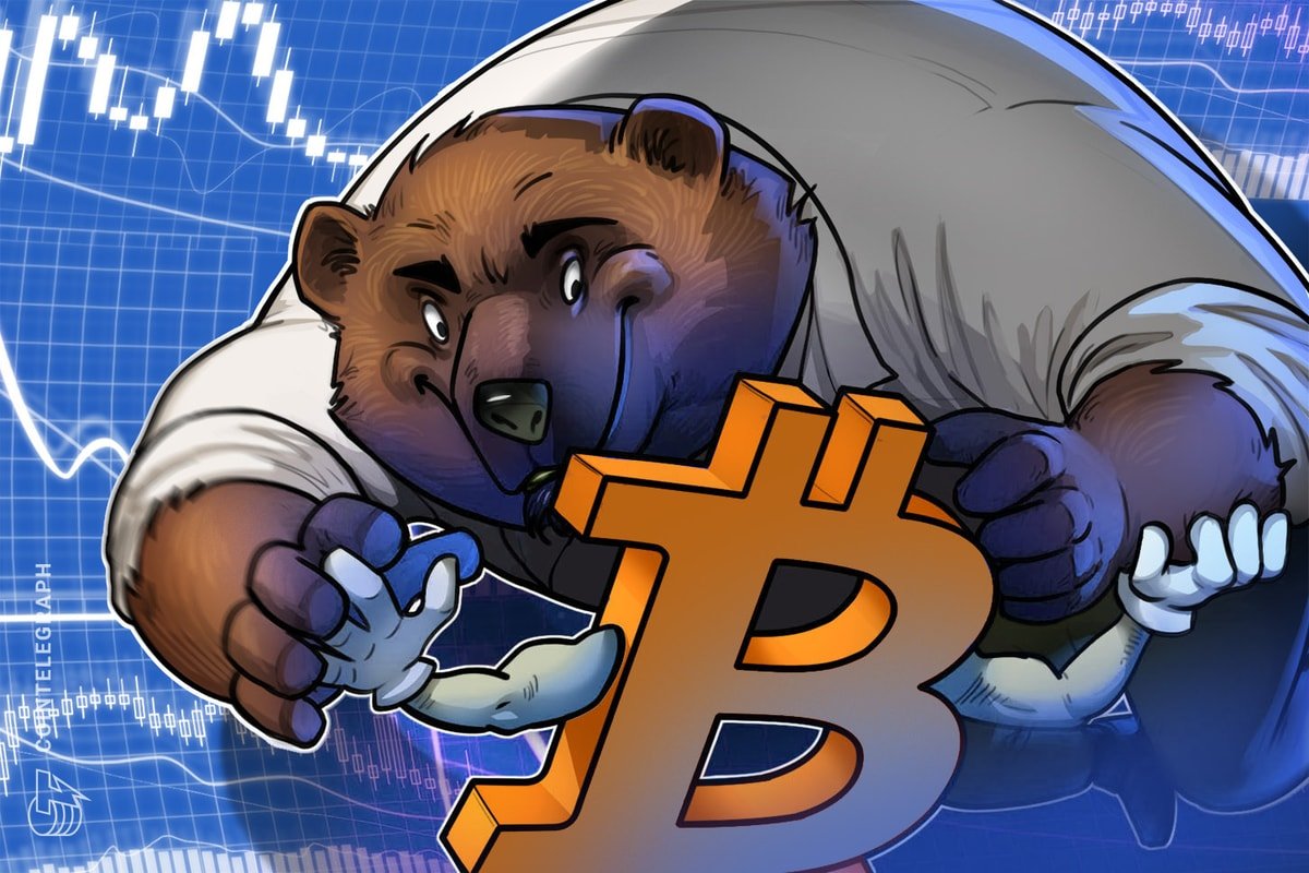 Bitcoin bearish divergence threatens price drop below 0K