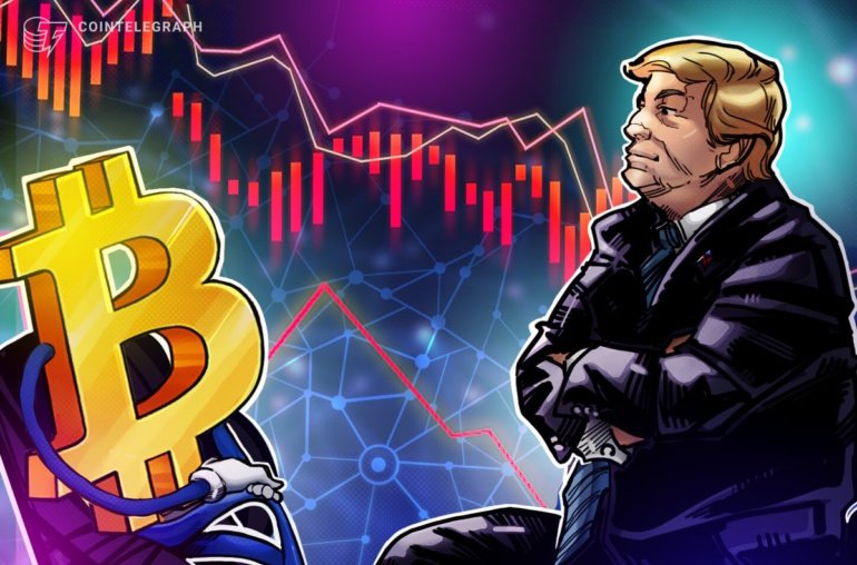 Bitcoin price drops 4% as Trump EU tariff talk liquidates over 0M