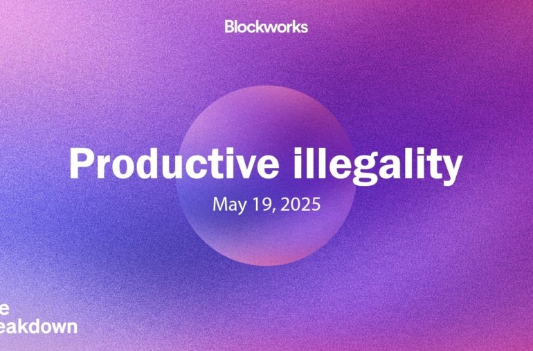 Breaking the law can be productive (for everyone)