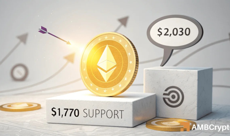 Bullish Setup For Ethereum As Price Holds ,770