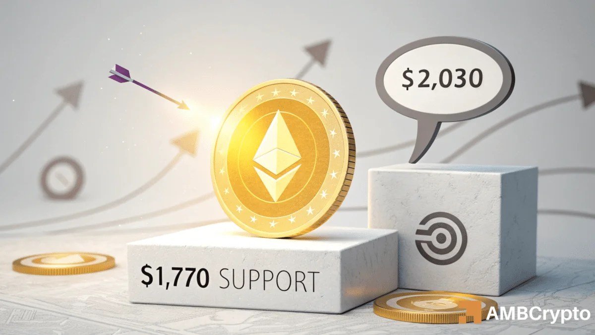 Bullish Setup For Ethereum As Price Holds ,770