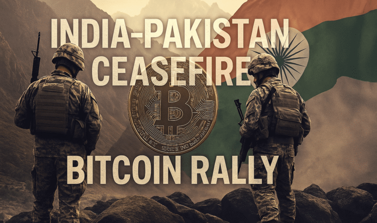 Ceasefire in India-Pakistan Conflict After Trump Talks, Bitcoin and Best Altcoins Rally