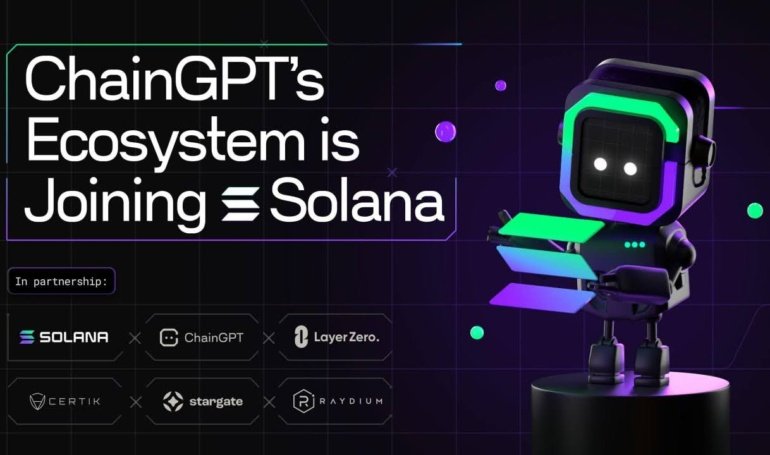 ChainGPT Brings $CGPT Ecosystem and AI Multichain to Solana
