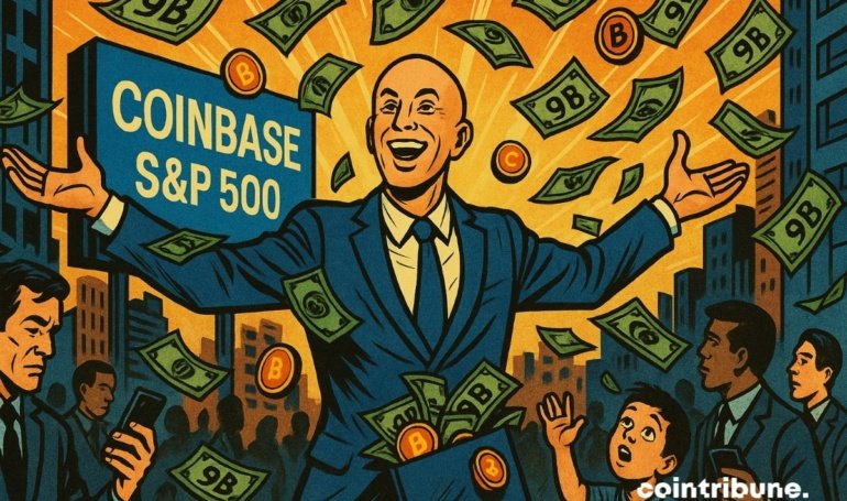 Coinbase Set to Capture  Billion With S&P 500 Inclusion