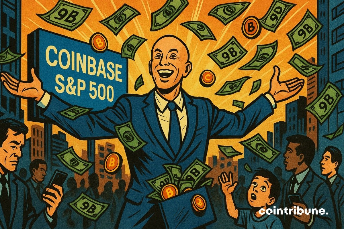 Coinbase Set to Capture  Billion With S&P 500 Inclusion