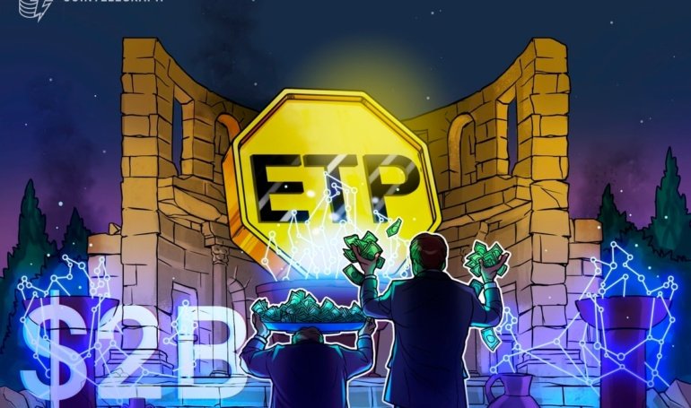 Crypto funds raked in B last week, pushing 3-week haul to .5B