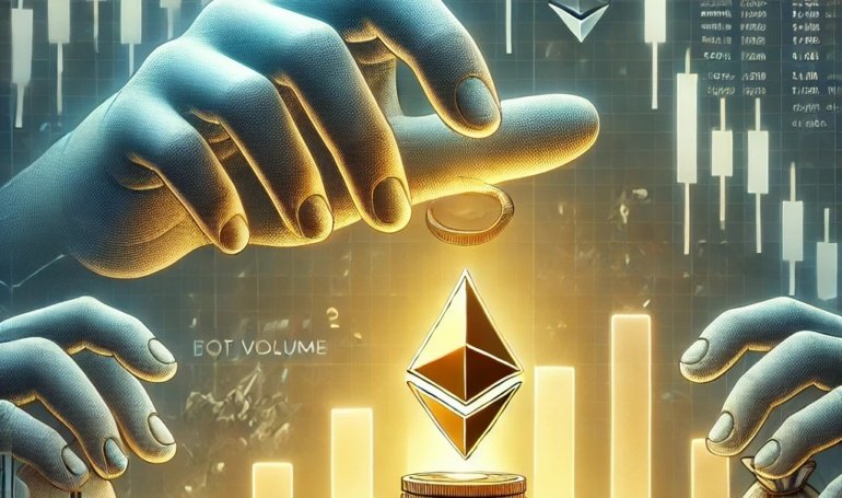 Ethereum Spot Volume Declines While Long-Term Holders Continue Accumulating