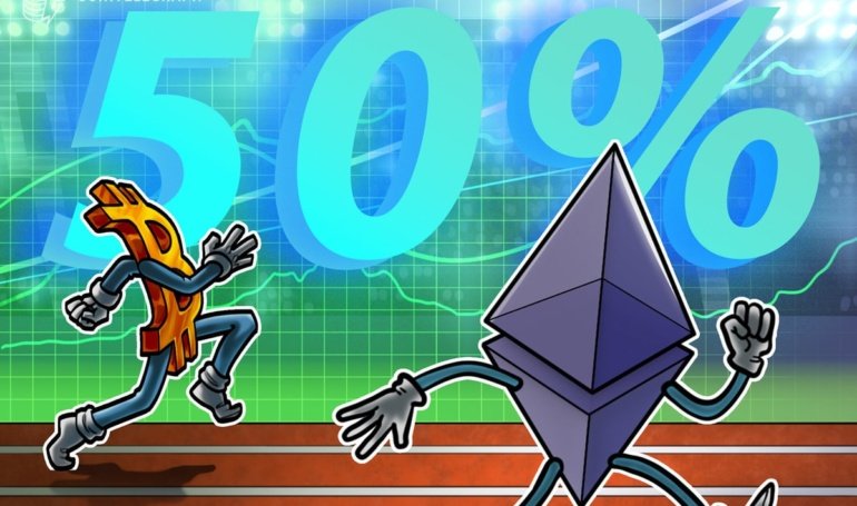 Ethereum’s 50% rally setup vs. Bitcoin sparks altseason hopes