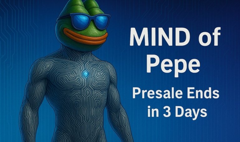 MIND of Pepe Presale 3 Days Away from Ending