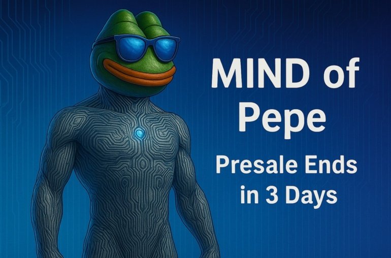 MIND of Pepe Presale 3 Days Away from Ending