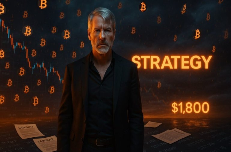 MSTR Slides as Strategy Bags 7,390 BTC, Faces Lawsuit, ,800 Target Still In Sight