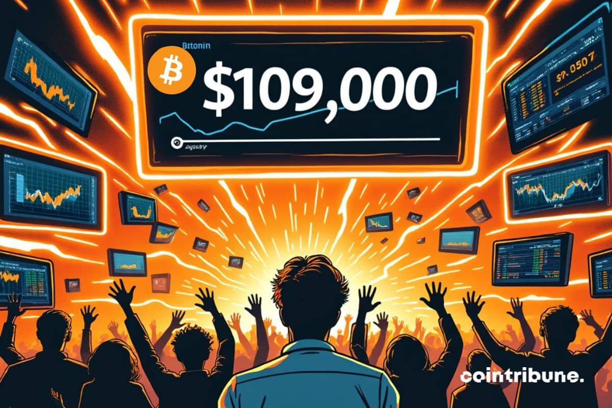 New Historical Record For Bitcoin At 109,000 Dollars