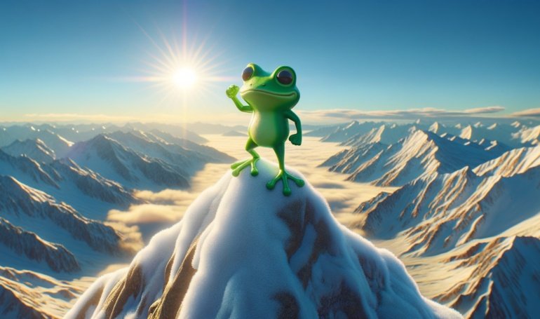 PEPE Price Eyes alt=