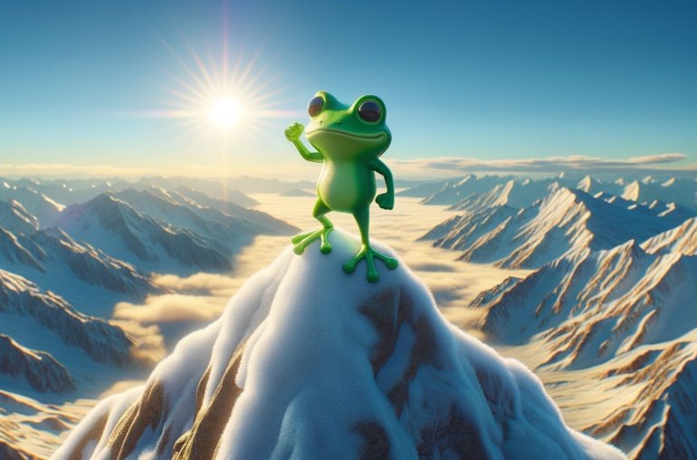 PEPE Price Eyes alt=