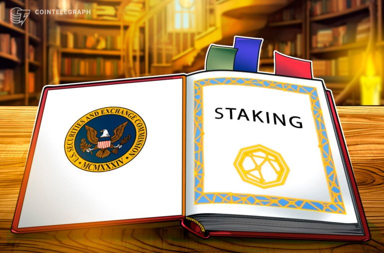 SEC crypto staking guidance win for industry regulations, staked ETH ETF approval