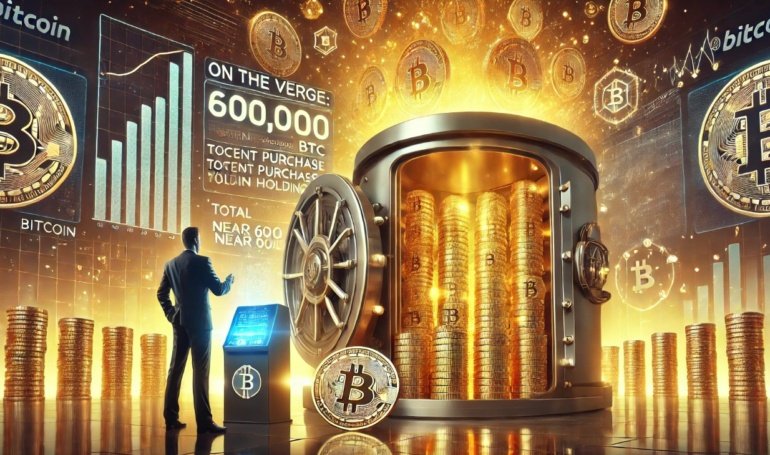 Strategy’s Recent Purchase Positions Total Bitcoin Holdings Near 600,000