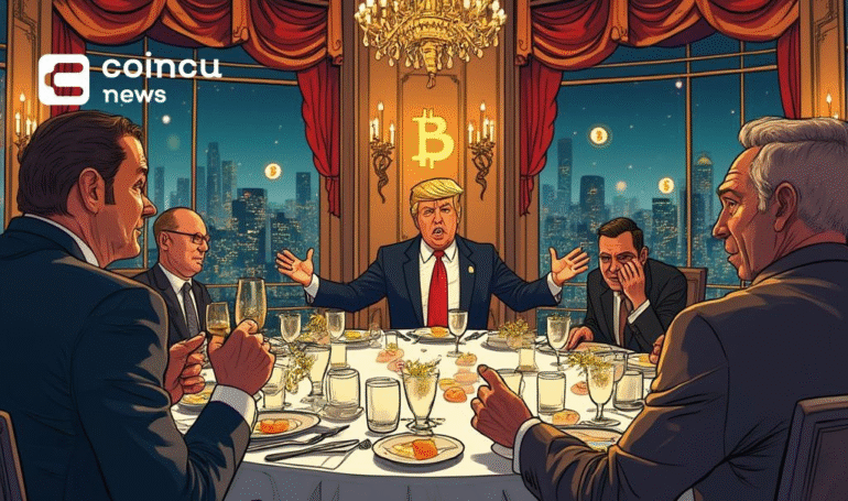Trump Hosts Banquet for Top Cryptocurrency Investors – Coincu
