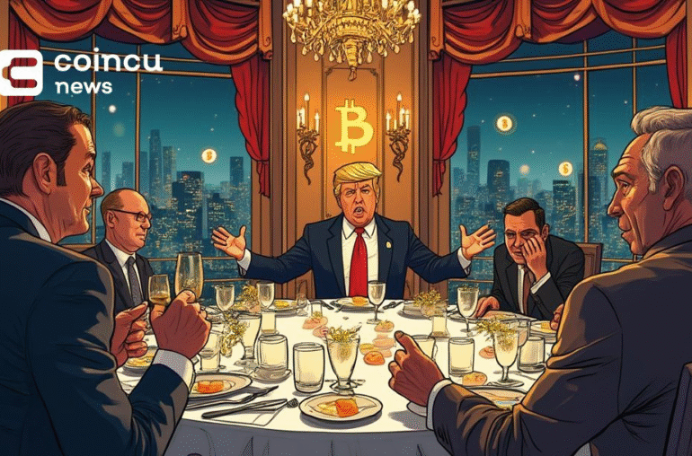 Trump Hosts Banquet for Top Cryptocurrency Investors – Coincu