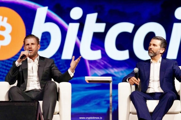 Trump Jr. and Eric Trump Say Bitcoin May Reach 0K Soon