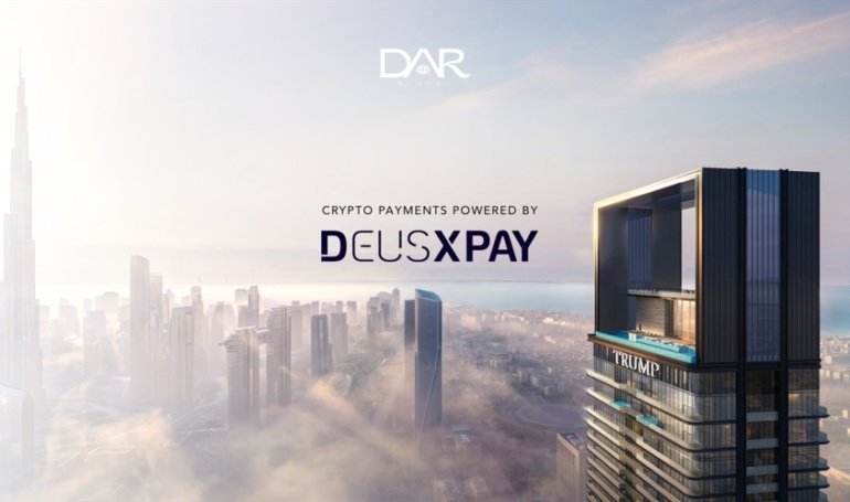 Trump Tower Dubai Embraces Cryptocurrency Payments via Deus X Pay