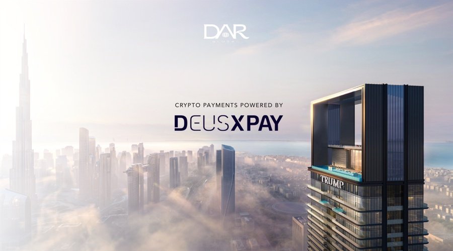 Trump Tower Dubai Embraces Cryptocurrency Payments via Deus X Pay