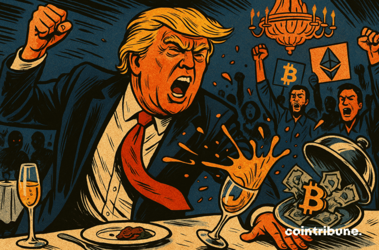 Trump’s Crypto Dinner Implodes: Boos, Fury, And Fiasco
