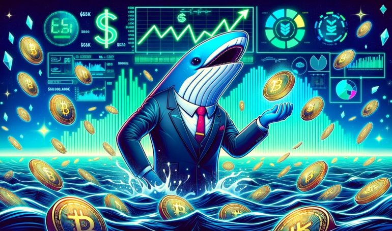 Whale Nets 8K on Solana Meme Coins Bet