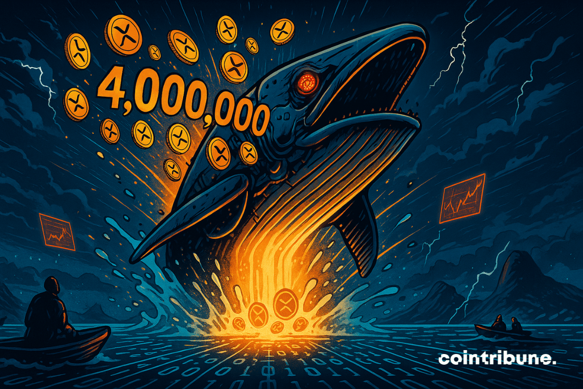 XRP Whales Are Waking Up: 4,000,000 Tokens Moved In 72 Hours!