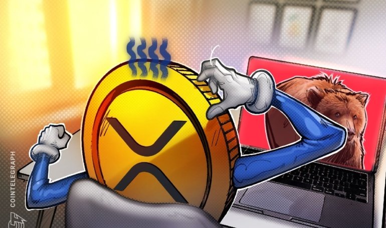 XRP price risks falling to  after classic bearish chart pattern confirms