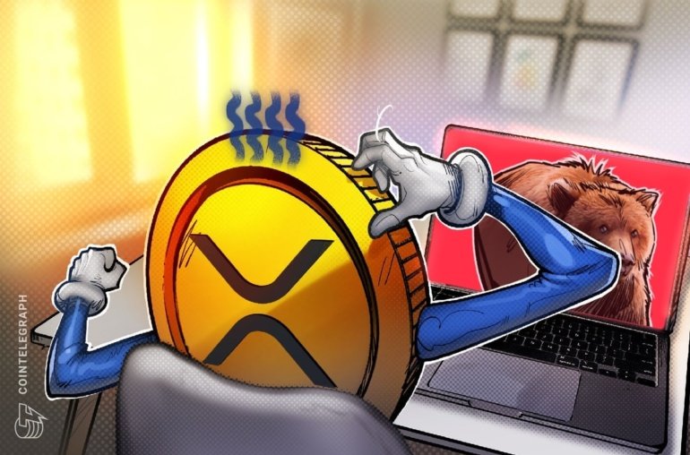 XRP price risks falling to  after classic bearish chart pattern confirms