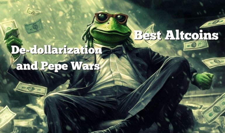 3 Best Altcoins Thriving Amid De-Dollarization and Pepe Wars