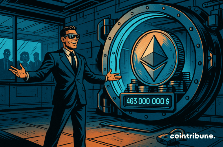 463 Million Dollars Of ETH Purchased By SharpLink: Ethereum Becomes A Reserve Asset