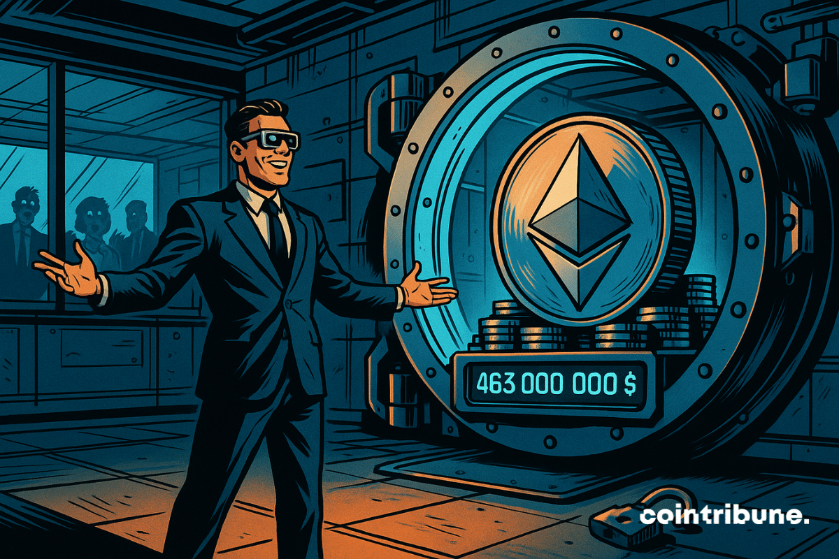 463 Million Dollars Of ETH Purchased By SharpLink: Ethereum Becomes A Reserve Asset