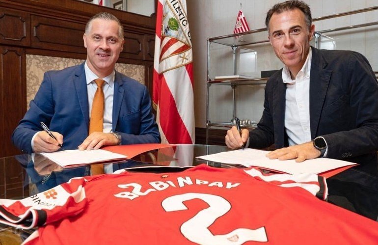 B2BINPAY and Athletic Club Continue Partnership into New Season