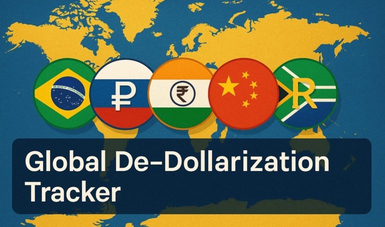 BRICS De-Dollarization Tracker: How Far Can It Go?