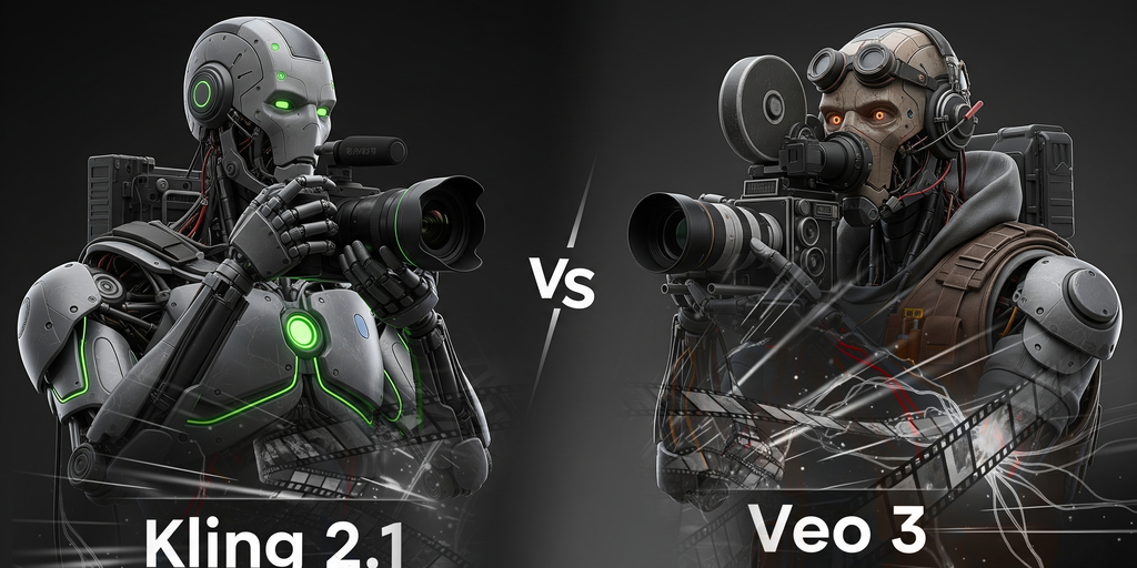 Best Short-Form AI Video Generator? Kling 2.1 vs Google Veo 3