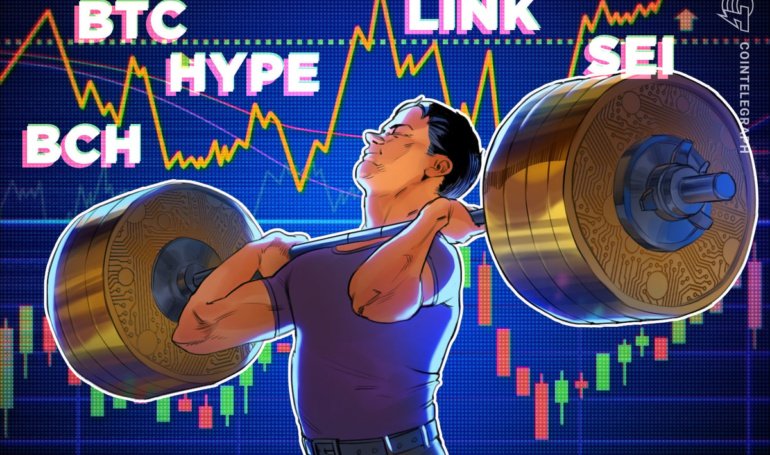 Bitcoin Chases New Highs As LINK, BCH, HYPE, SEI Breakout