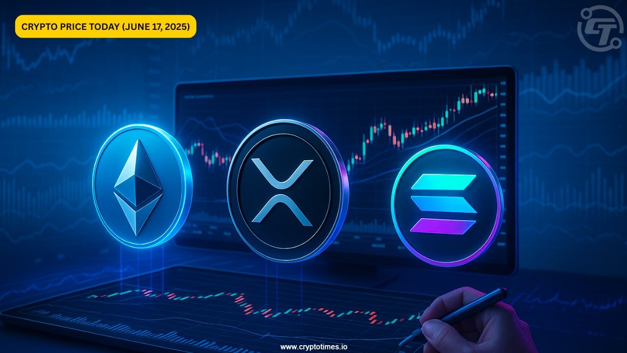 Bitcoin Dips to 5K; Ethereum, XRP, and Solana Decline 3%