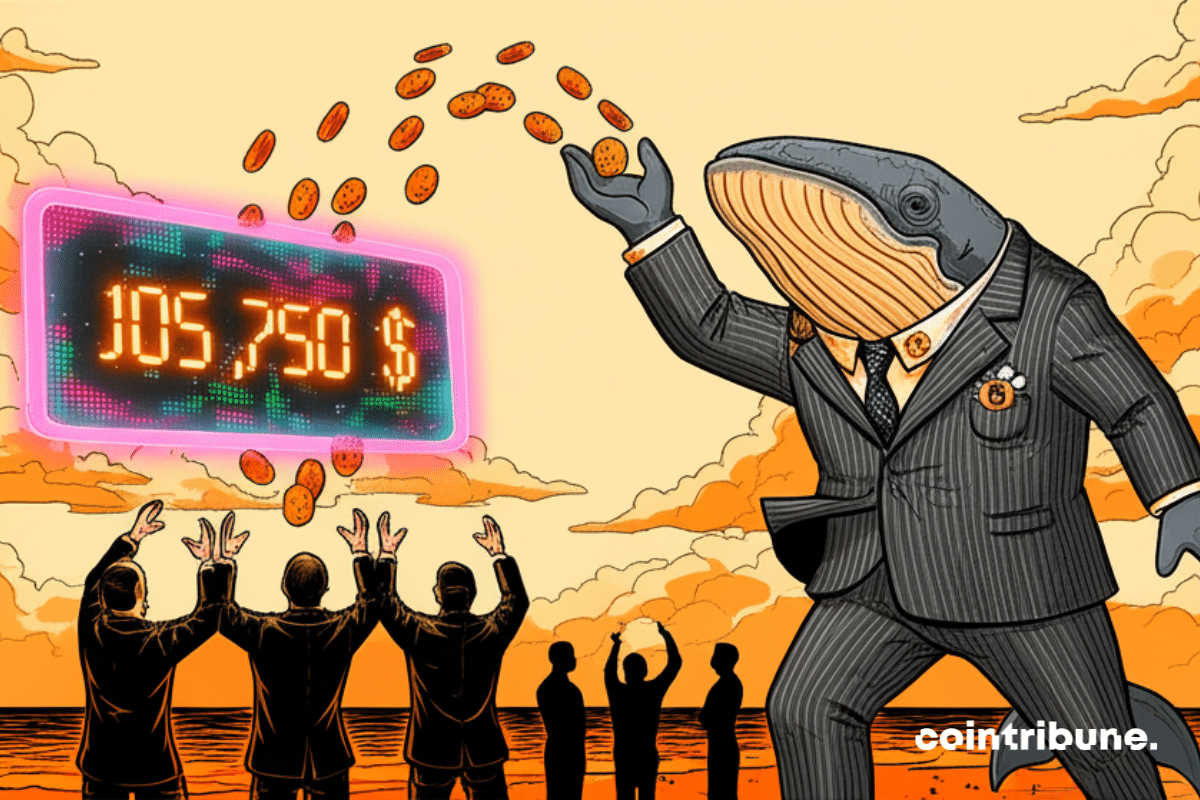 Bitcoin Hits 5,750: Whales Cash Out, Institutions Step In