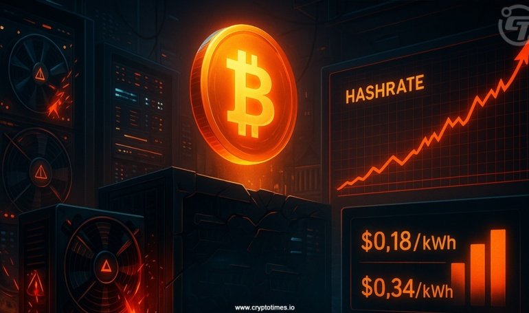 Bitcoin Mining Costs Skyrocket in Q2 2025 Amid Rising Hashrate