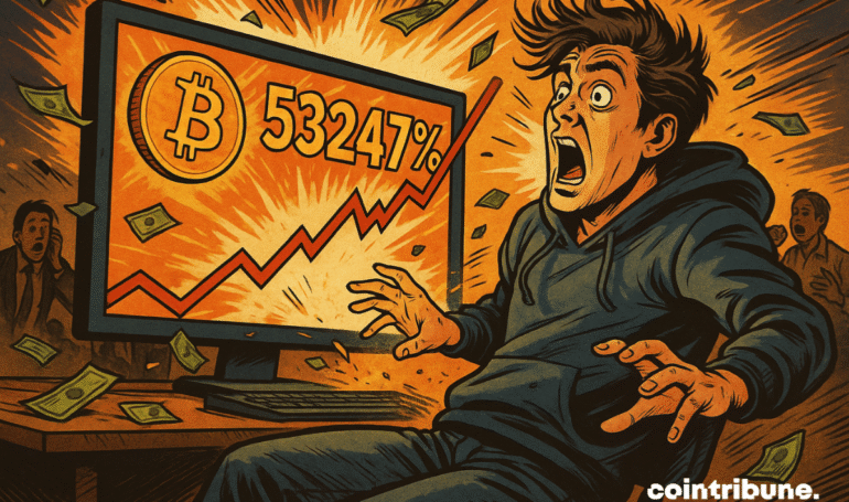 Bitcoin Shocks The Market With A Surge Of 53,247%