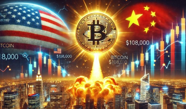 Bitcoin Skyrockets Past 8,000 Amid US-China Tariff Discussions