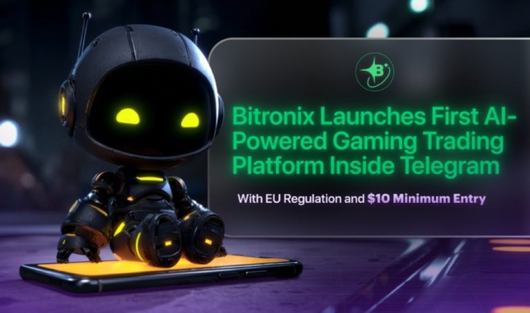 Bitronix Launches First AI-Powered Gaming Trading Platform Inside Telegram with EU Regulation and  Minimum Entry – Coincu
