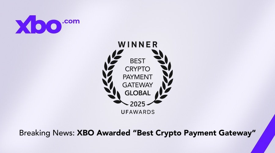 Breaking News: XBO Awarded “Best Crypto Payment Gateway”