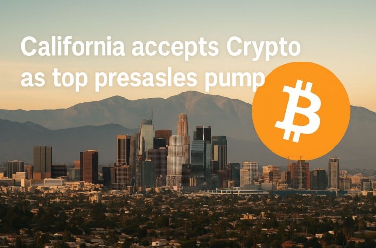 California State to Accept Crypto, Top Presales to Pump?